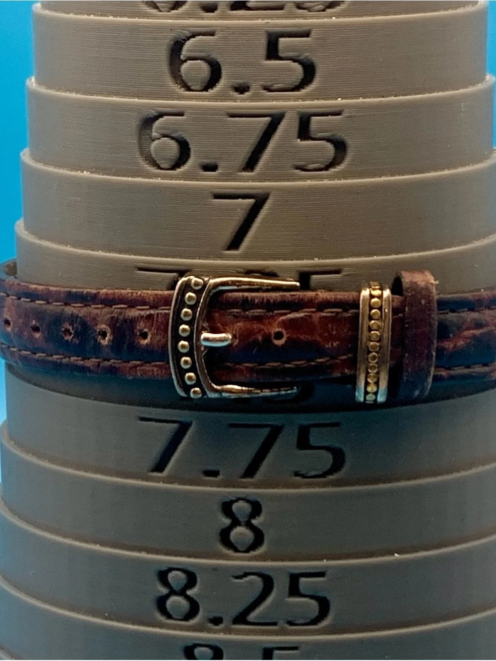 ECCLISSI 22490 Women’s Vntg Watch Sterling Silver Blue Turquoise Works New Batt